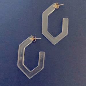 Madewell hoop earrings